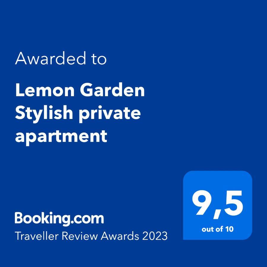 Lemon Garden Stylish Private Apartment Kalamata Eksteriør billede